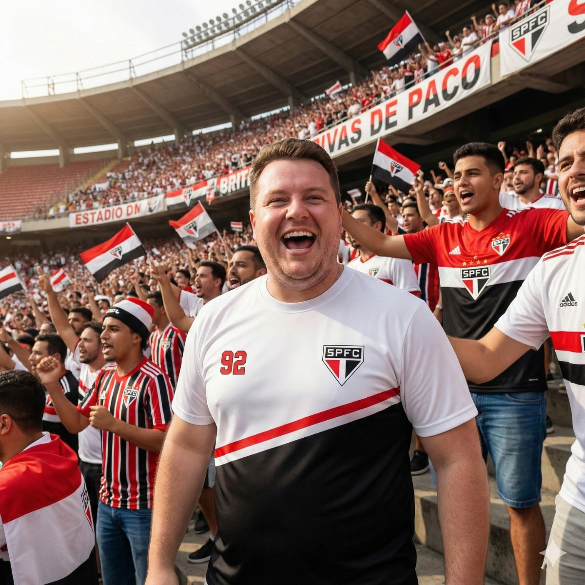 CAMISETA S&Atilde;O PAULO ORIGINAL